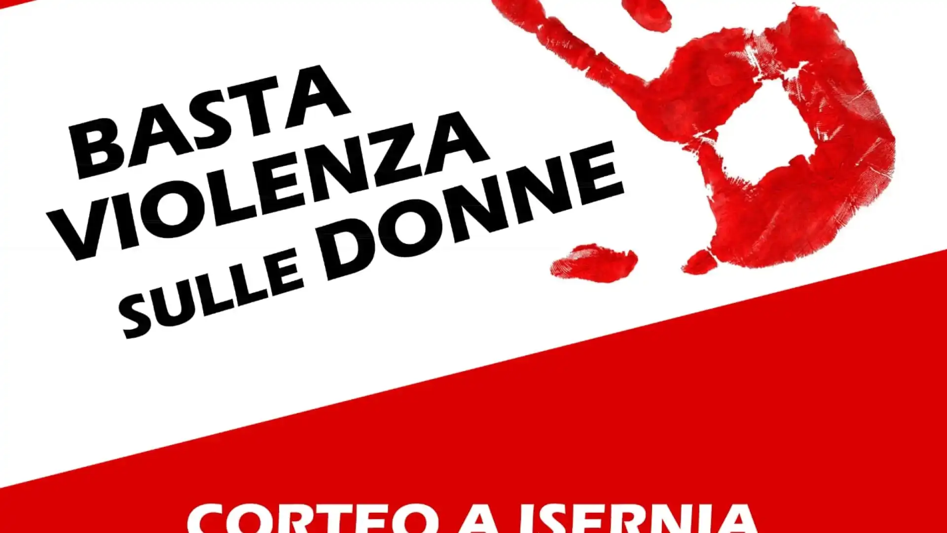 Isernia: giornata mondiale per l’eliminazione della violenza sulle donne. In città il corteo organizzato dagli studenti dell’Isis Cuoco-Manuppella.